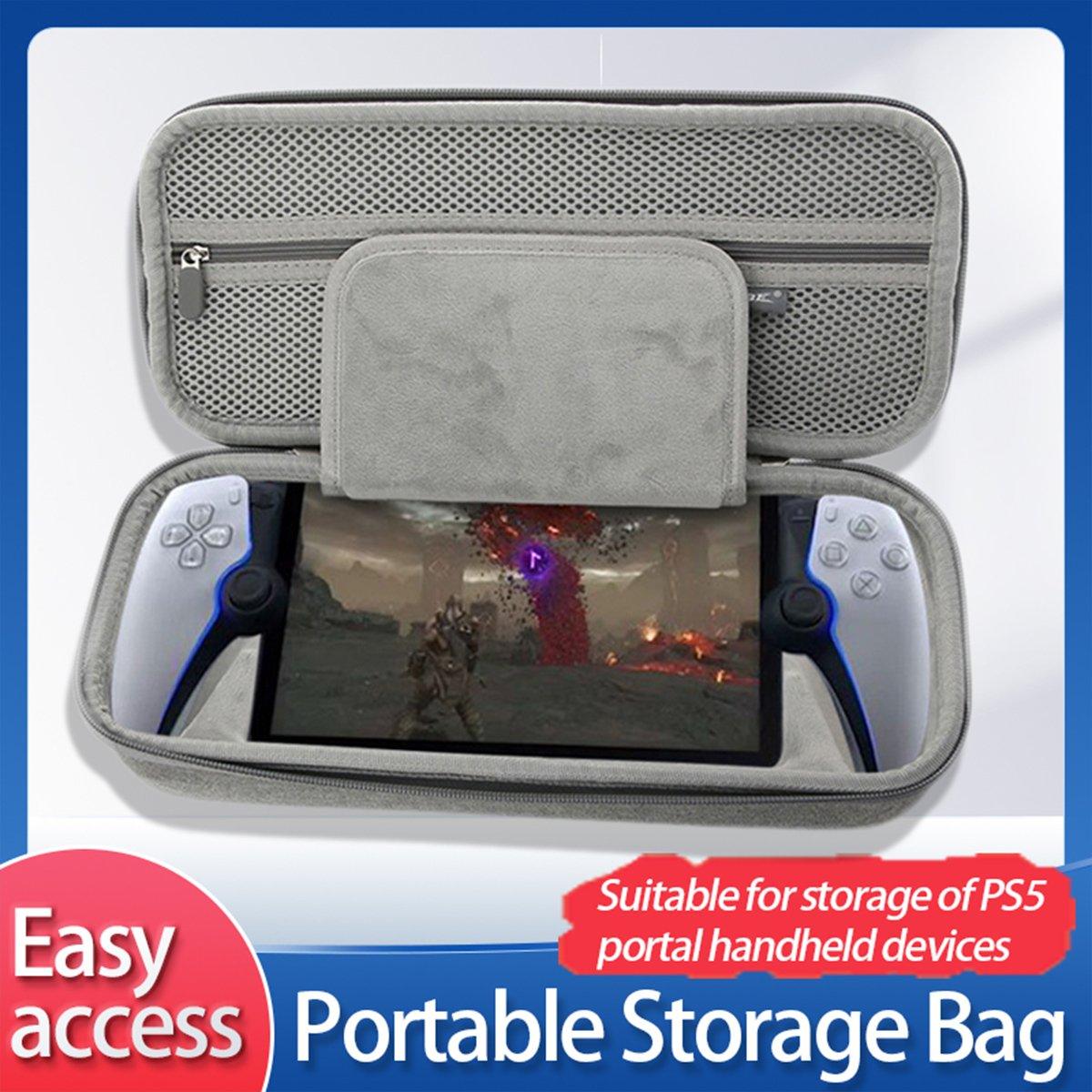 PS5 Portable Carrying Case Handheld Organiser Bag for Console and Accessories V528-STORAGE-BAG-3552-476012
