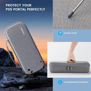 PS5 Portable Carrying Case Handheld Organiser Bag for Console and Accessories V528-STORAGE-BAG-3552-476012