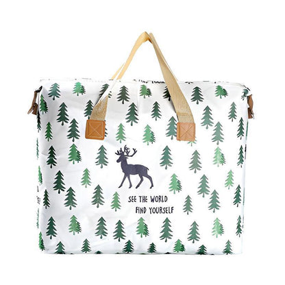 Multipurpose Quilt Storage Bags Waterproof Coated Fabric 4 Sizes Available - Tree 80*27*56cm V528-STORAGE-BAG-TREE-120L-538145