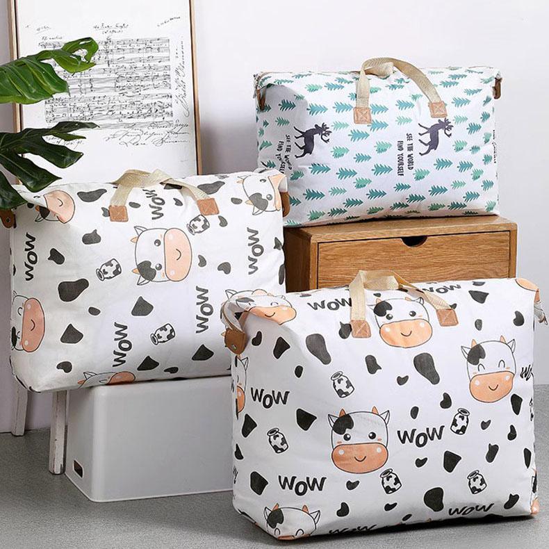 Multipurpose Quilt Storage Bags Waterproof Coated Fabric 4 Sizes Available - Tree 52*17*40cm V528-STORAGE-BAG-TREE-35L-521021