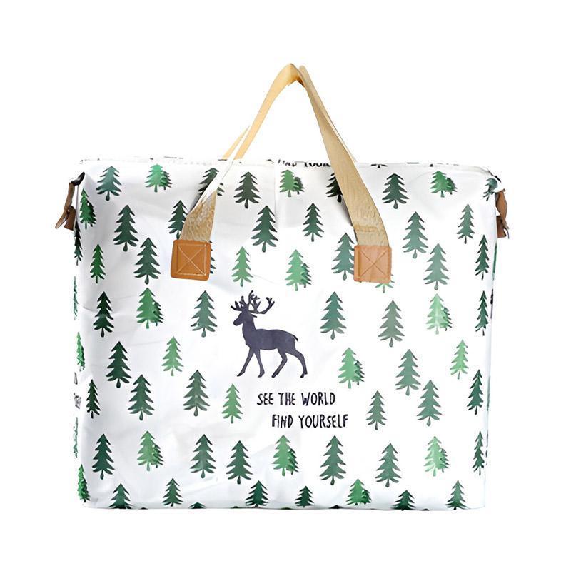 Multipurpose Quilt Storage Bags Waterproof Coated Fabric 4 Sizes Available - Tree 52*17*40cm V528-STORAGE-BAG-TREE-35L-521021