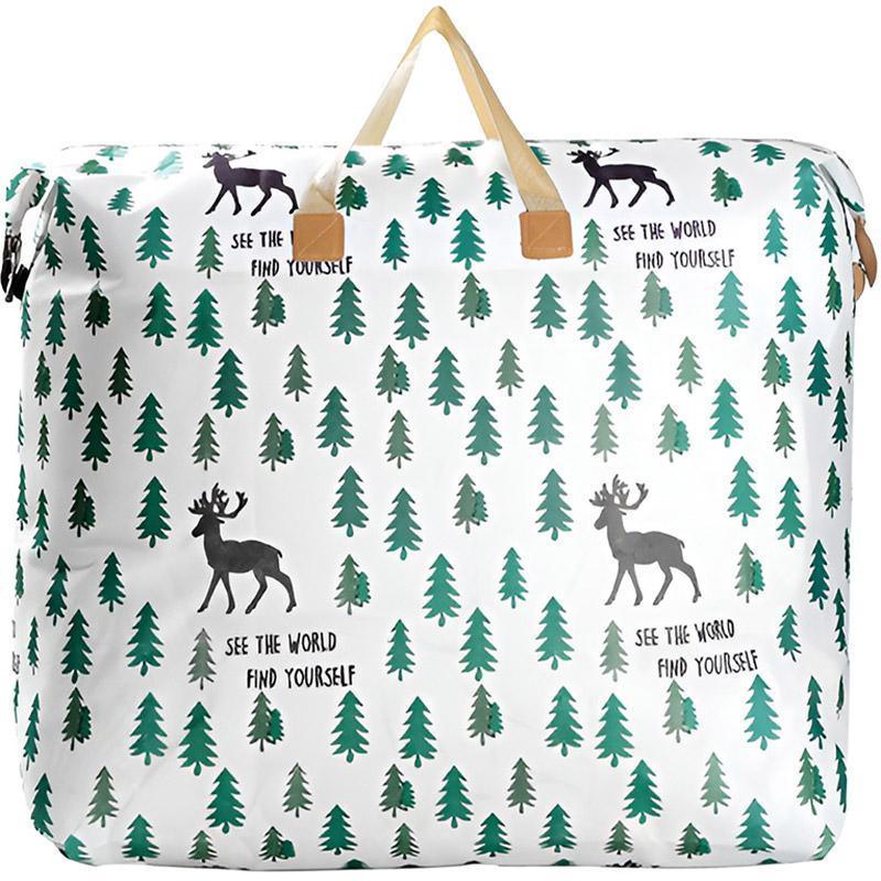 Multipurpose Quilt Storage Bags Waterproof Coated Fabric 4 Sizes Available - Tree 52*17*40cm V528-STORAGE-BAG-TREE-35L-521021