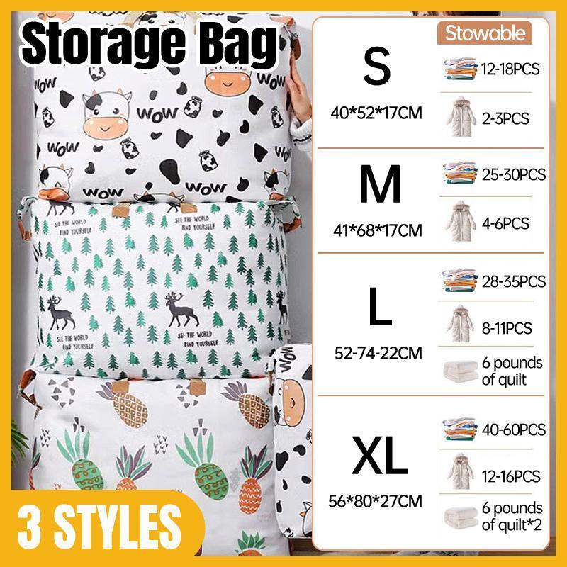 Multipurpose Quilt Storage Bags Waterproof Coated Fabric 4 Sizes Available - Tree 74*22*52cm V528-STORAGE-BAG-TREE-85L-540317