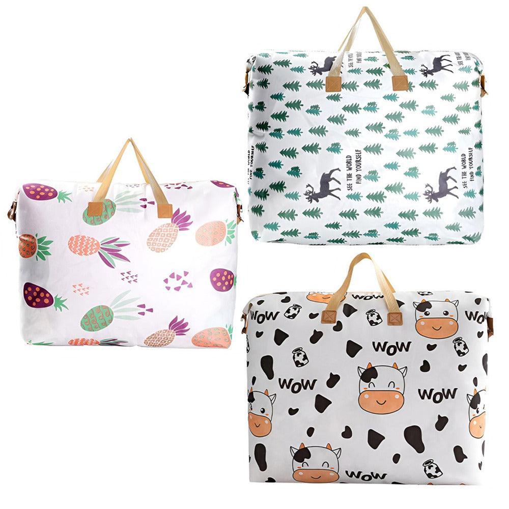 Multipurpose Quilt Storage Bags Waterproof Coated Fabric 4 Sizes Available - Tree 74*22*52cm V528-STORAGE-BAG-TREE-85L-540317