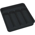 Expandable Cutlery Drawer Organizer Adjustable 6 Slot Kitchen Utensil Tray - Black V528-STORAGE-BLACK-957732