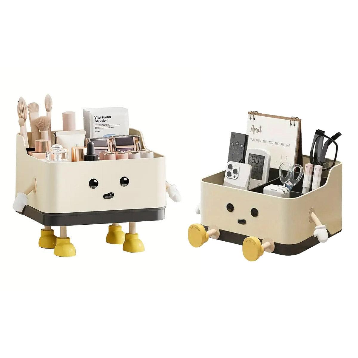 Desktop Organizer Storage Box Household Clutter Compartmentalized Container - Standing V528-STORAGE-BOX-565287