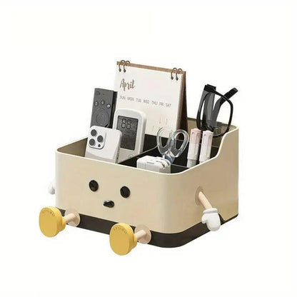 Desktop Organizer Storage Box Household Clutter Compartmentalized Container - Standing V528-STORAGE-BOX-565287