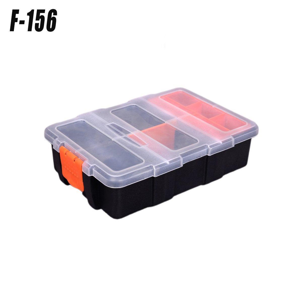 Clear Plastic Storage Box Multi Compartment Organizer for Small Parts Beads - BF-312 V528-STORAGE-BOX-BF-312-201721