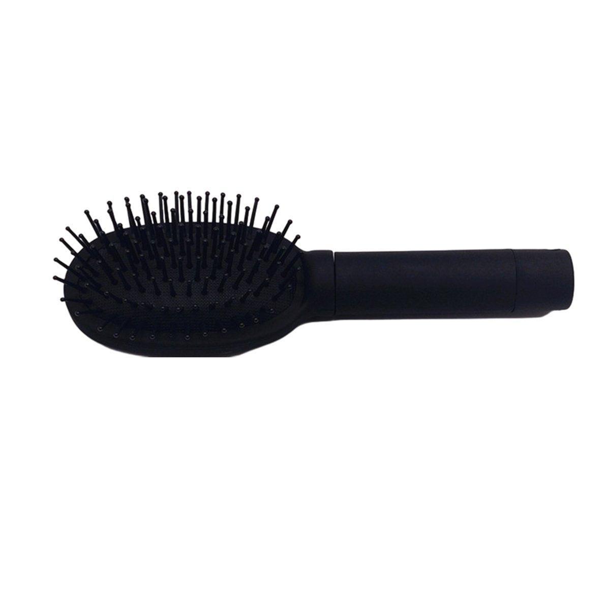 Secret Compartment Hair Comb Multi-functional Storage Hidden Money Medicine Box V528-STORAGE-COMB-BLACK-404957