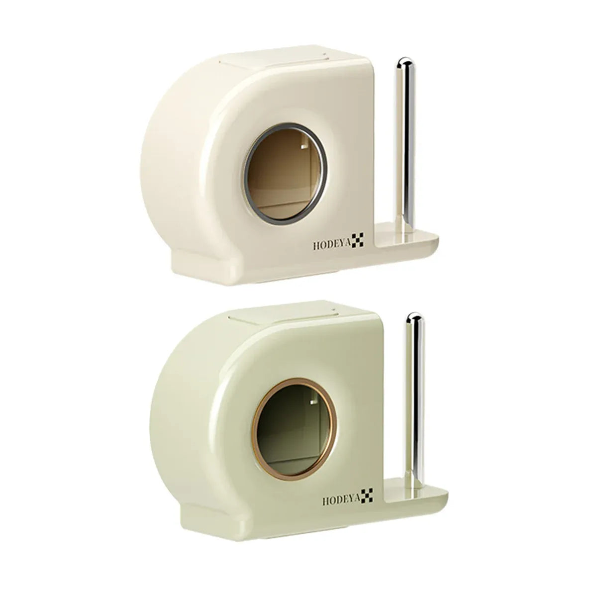 Wall Mounted Kitchen Storage Rack for Plastic Bags Rags Film Organizer Box Use - Green V528-STORAGE-GREEN-173193