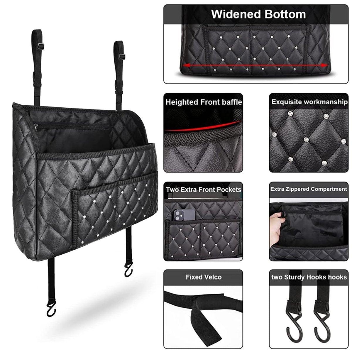 Car Hanging Storage Bag Organiser for Seat Back Front Storage Pocket Holder V528-STORAGE-NET-952504
