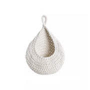 Cotton Rope Woven Storage Basket Wall Mount Fruit Vegetable Organizer Container - Mini V528-STORAGE-NET-MINI-880087