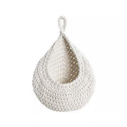 Cotton Rope Woven Storage Basket Wall Mount Fruit Vegetable Organizer Container - Mini V528-STORAGE-NET-MINI-880087