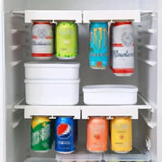 Refrigerator Hanging Drink Organizer Can Holder for Space Saving Kitchen Storage V528-STORAGE-RACK-571669