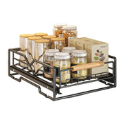 Pull Out Kitchen Storage Rack Basket Drawer Dish Organizer Slide Cabinet Shelf - White V528-STORAGE-RACK-WHITE-110679