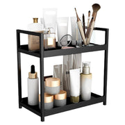 Multi-layer Cosmetic Storage Rack Desktop Organizer for Bathroom Dormitory Use - White V528-STORAGE-RACK-WHITE-489022