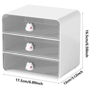 3 Tier Desktop Organizer Drawer Shelf for Office and Home Storage Supplies V528-STORAGE-WHITE-528061