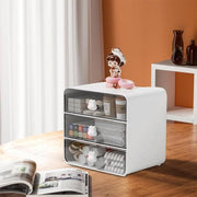 3 Tier Desktop Organizer Drawer Shelf for Office and Home Storage Supplies V528-STORAGE-WHITE-528061