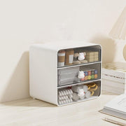 3 Tier Desktop Organizer Drawer Shelf for Office and Home Storage Supplies V528-STORAGE-WHITE-528061