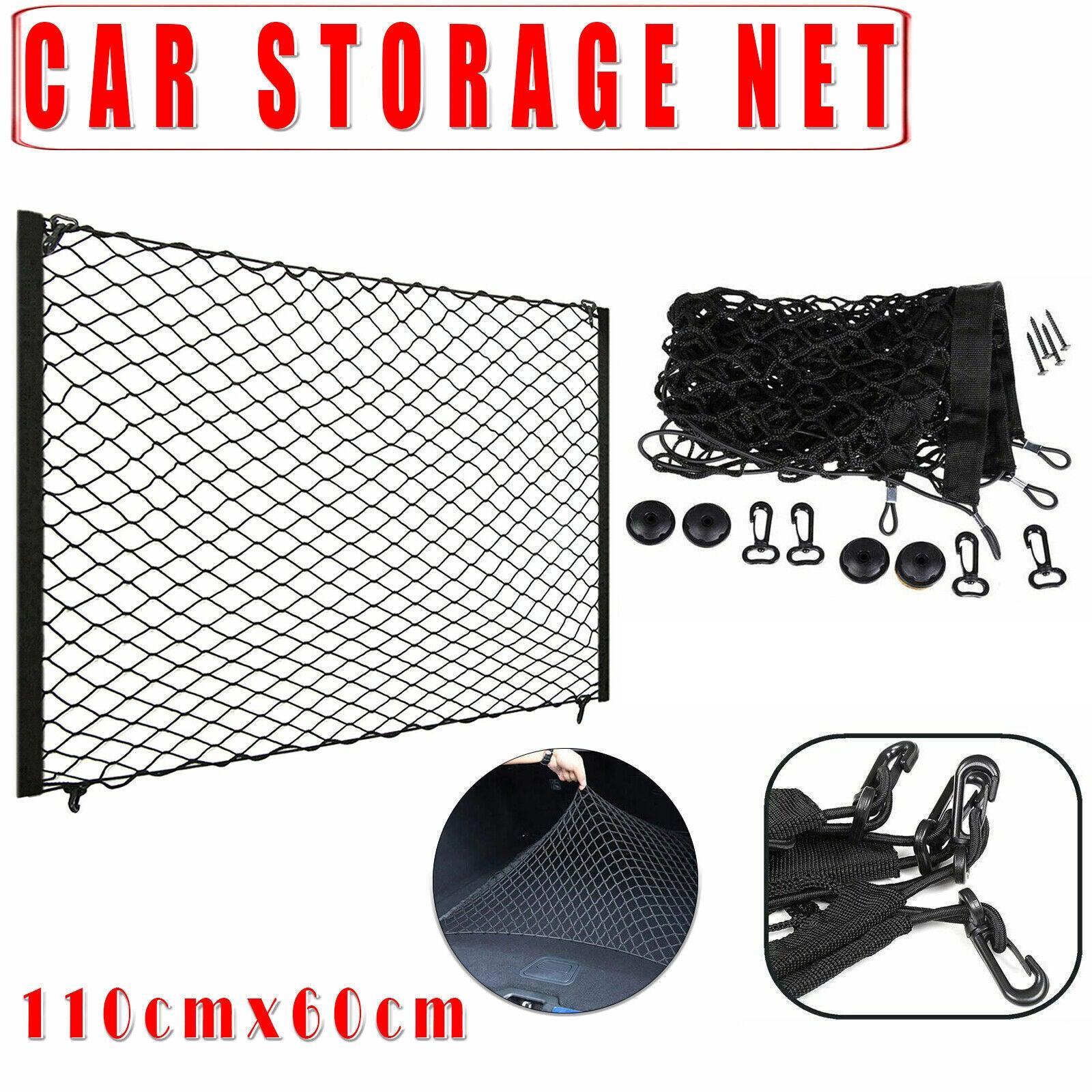 Car Net Organizer Storage Large Boot Cargo Trunk Luggage Tidy Suv Rear Universal V528-STORAGEBAG-110-60-54431