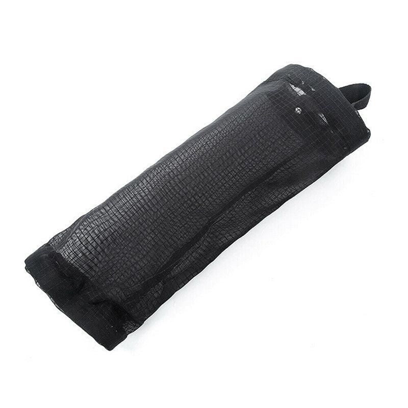 Hanging Mesh Bag Organizer Dispenser for Plastic or Trash Bags Storage Holder - Black V528-STORAGEBAG-BLACK-45278