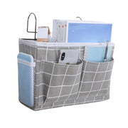 Hanging Bedside Storage Caddy with Pockets for Bunk Bed Dorm Couch Organizing - Pink V528-STORAGEBAG-CLOUDMASS-017892