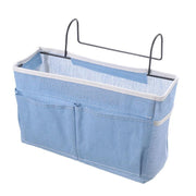 Hanging Bedside Storage Caddy with Pockets for Bunk Bed Dorm Couch Organizing - Pink V528-STORAGEBAG-CLOUDMASS-017892
