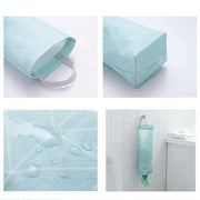 Plastic Bag Bags Hanger Organizer Storage Kitchen Trash Garbage Dispenser Holder - Green V528-STORAGEBAG-GREEN-013170