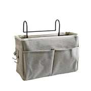Hanging Bedside Storage Caddy with Pockets for Bunk Bed Dorm Couch Organizing - Light Green V528-STORAGEBAG-GREEN-807847