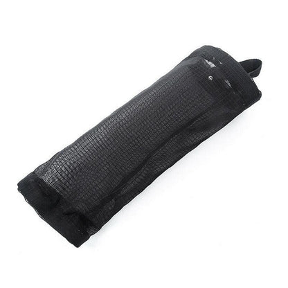 Hanging Mesh Bag Organizer Dispenser for Plastic or Trash Bags Storage Holder - Grey V528-STORAGEBAG-GREY-67105