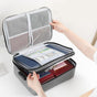 Large Capacity Multi-Layer Document Ticket Storage Bag Certificate File Organize 3 Layers - Navy 3 Layers-B2 V528-STORAGEBAG-NAVY-3LAYERS-B290037
