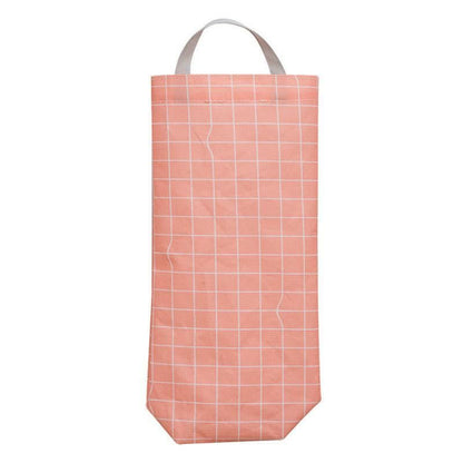 Plastic Bag Bags Hanger Organizer Storage Kitchen Trash Garbage Dispenser Holder - Red V528-STORAGEBAG-RED-012450