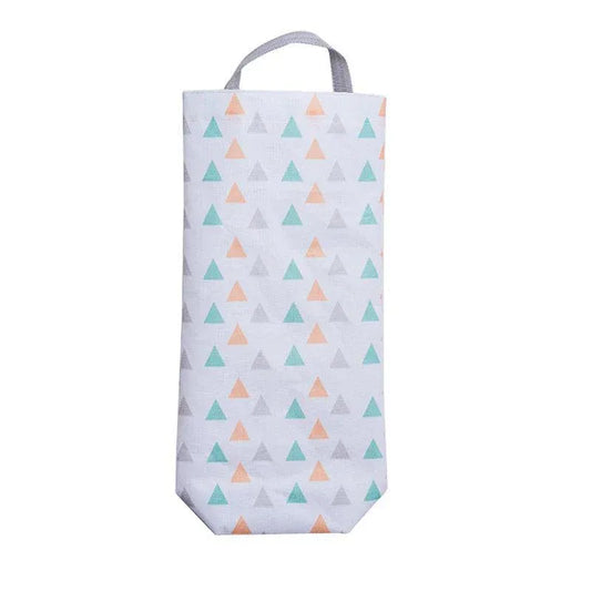Plastic Bag Bags Hanger Organizer Storage Kitchen Trash Garbage Dispenser Holder - Triangle V528-STORAGEBAG-TRIANGLE-54766