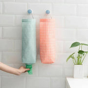 Plastic Bag Bags Hanger Organizer Storage Kitchen Trash Garbage Dispenser Holder - Triangle V528-STORAGEBAG-TRIANGLE-54766