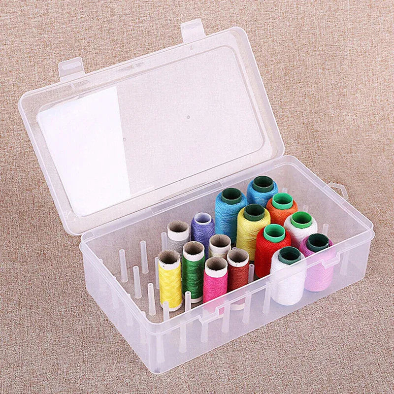 42 Spool Sewing Thread Storage Box Embroidery Bobbin Case Holder Organizer V528-STORAGEBO-14255
