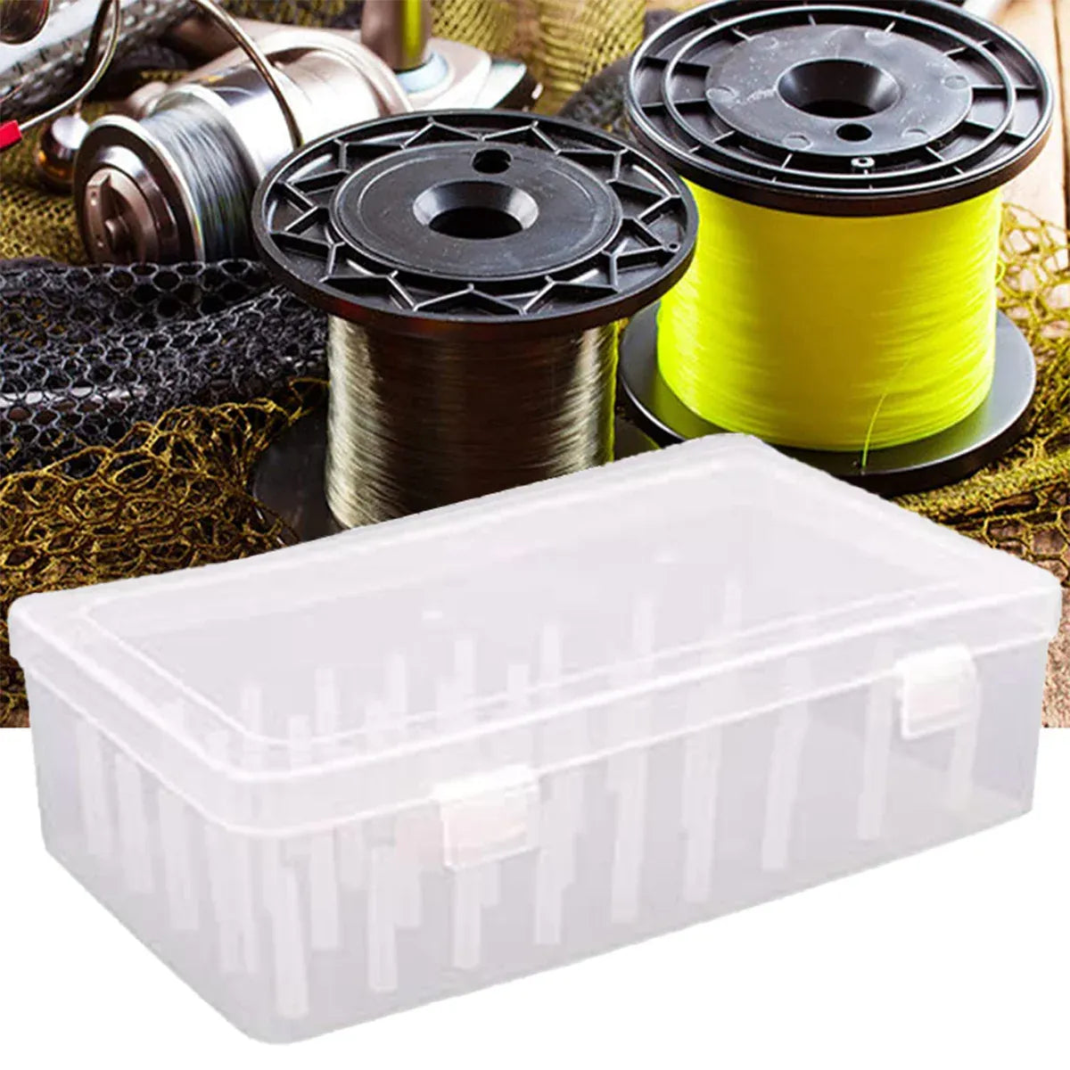 42 Spool Sewing Thread Storage Box Embroidery Bobbin Case Holder Organizer V528-STORAGEBO-14255
