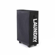Large Foldable Laundry Washing Clothes Storage Bag Hamper Basket Bin Organiser - Black V528-STORAGEBO-BLACK-055420