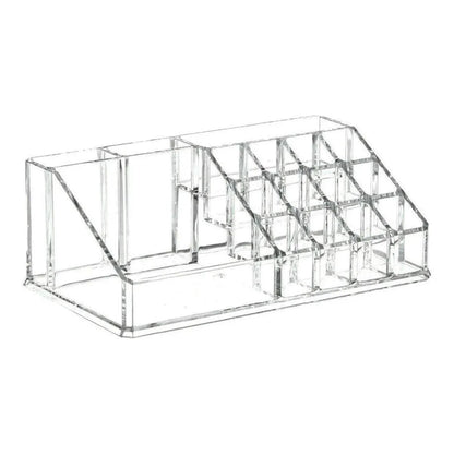 Desktop Transparent Storage Organizer Box Multi-Compartment Display Rack Holder - 16 grids V528-STORAGEBOX-16-933258