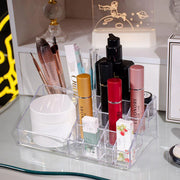 Desktop Transparent Storage Organizer Box Multi-Compartment Display Rack Holder - 16 grids V528-STORAGEBOX-16-933258