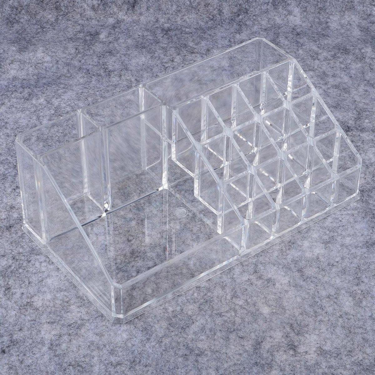 Desktop Transparent Storage Organizer Box Multi-Compartment Display Rack Holder - 9 grids V528-STORAGEBOX-9-126927