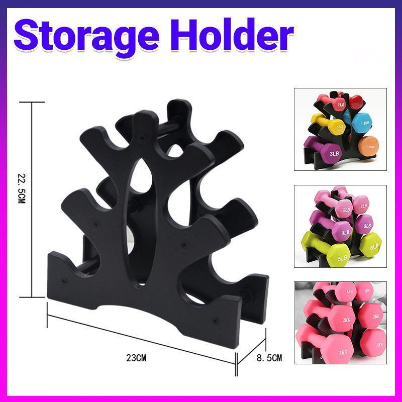 Dumbbell Storage Holder Gym Hand Weight Stand 3-Tier Tree Rack Weights Organizer V528-STORAGEHOLDER-722021
