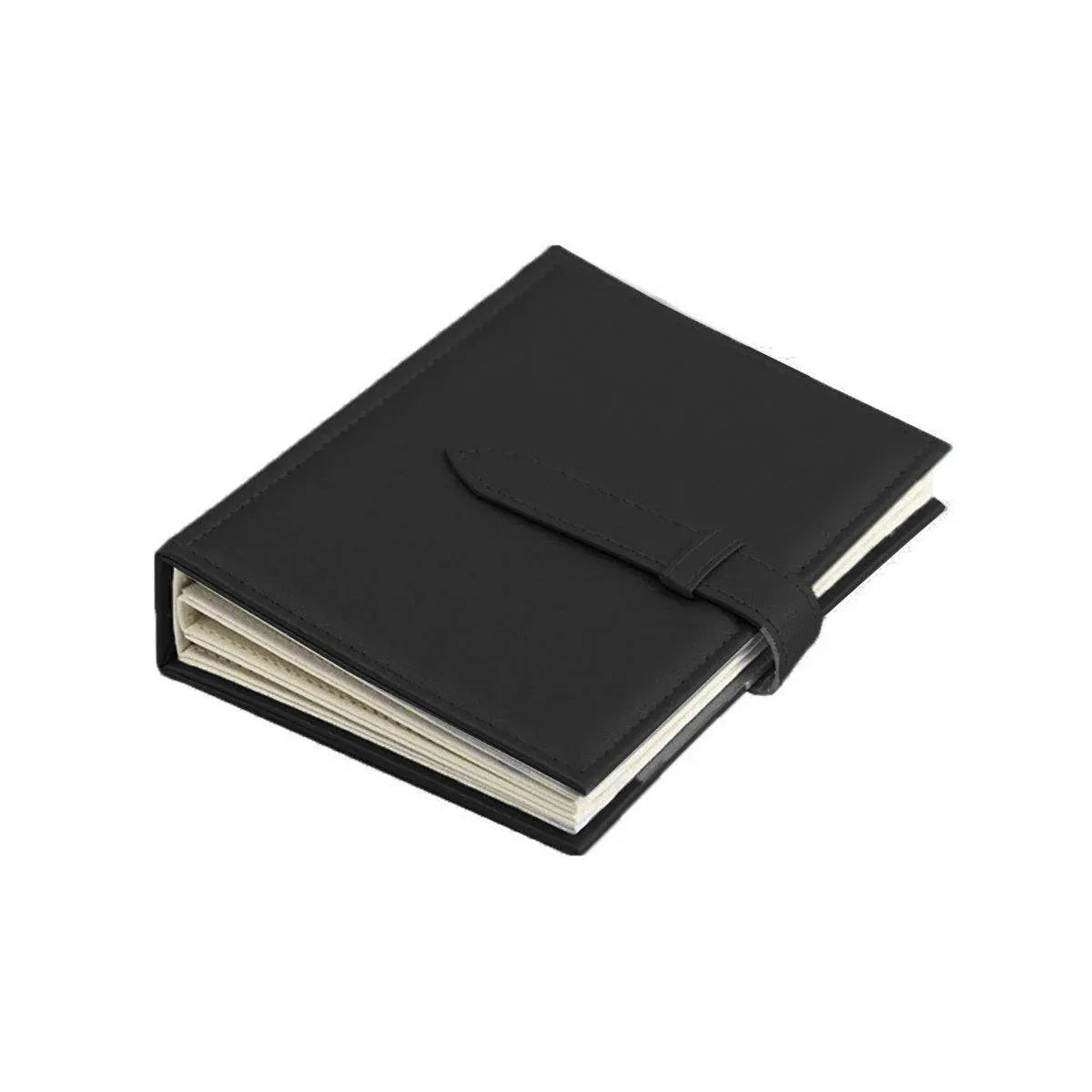 Large Capacity Jewelry Storage Book for Earrings Home Organizer Small Size Box - Black V528-STORE-BOOKS-BLACK-582556