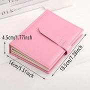 Large Capacity Jewelry Storage Book for Earrings Home Organizer Small Size Box - Black V528-STORE-BOOKS-BLACK-582556
