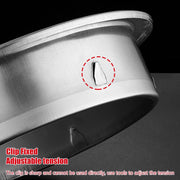 Stainless Steel Exhaust Fan Vent Outlet Flat Hood for Bathroom Kitchen Outlet - 150mm