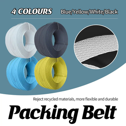 Packing Strap Roll 15MM Heavy Duty Binding Band Plastic Strapping for Packaging - Blue V528-STRAP-BLUE-1ROLL-920285