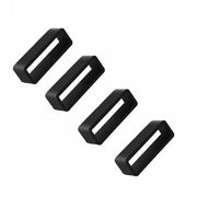 4/8pcs Watch Silicone Gel Ring Bracelet Rubber Bands for Men Women Fashion - 20mm-4pcs V528-STRAP-CLASP-20MM-4PCS-154899