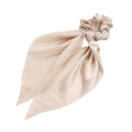 Chiffon Ponytail Scarf Bow Elastic Hair Rope Tie Scrunchies Ribbon Hair Bands - Champagne V528-STREAMER-05-60217