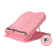 Inclined Pedal Leg Stretcher Multifunctional Stretching Plate Exercise Tool - Pink-Basic V528-STRETCH-BOARD-PINK-JC-291437