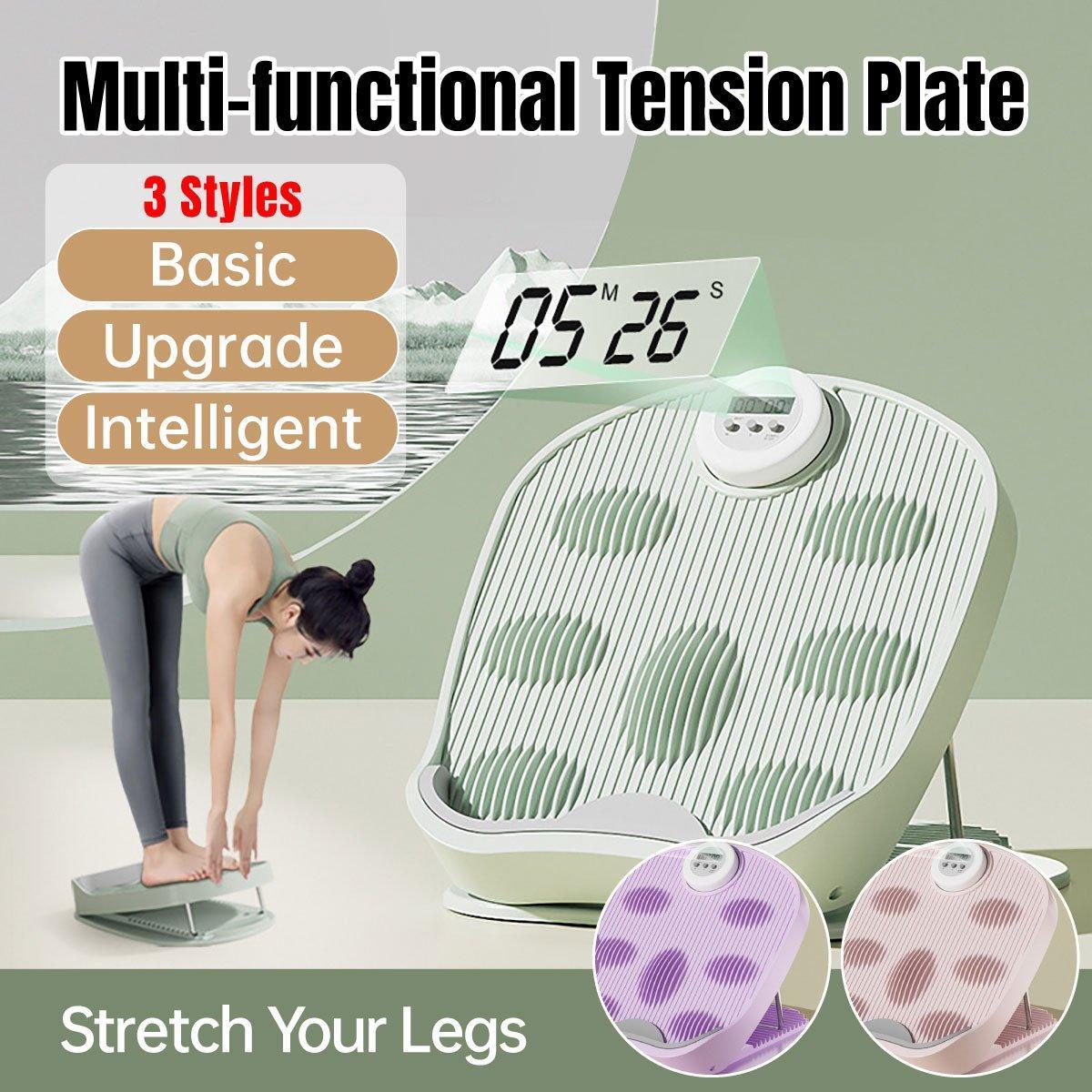 Inclined Pedal Leg Stretcher Multifunctional Stretching Plate Exercise Tool - Purple-Basic V528-STRETCH-BOARD-PURPLE-JC-525705