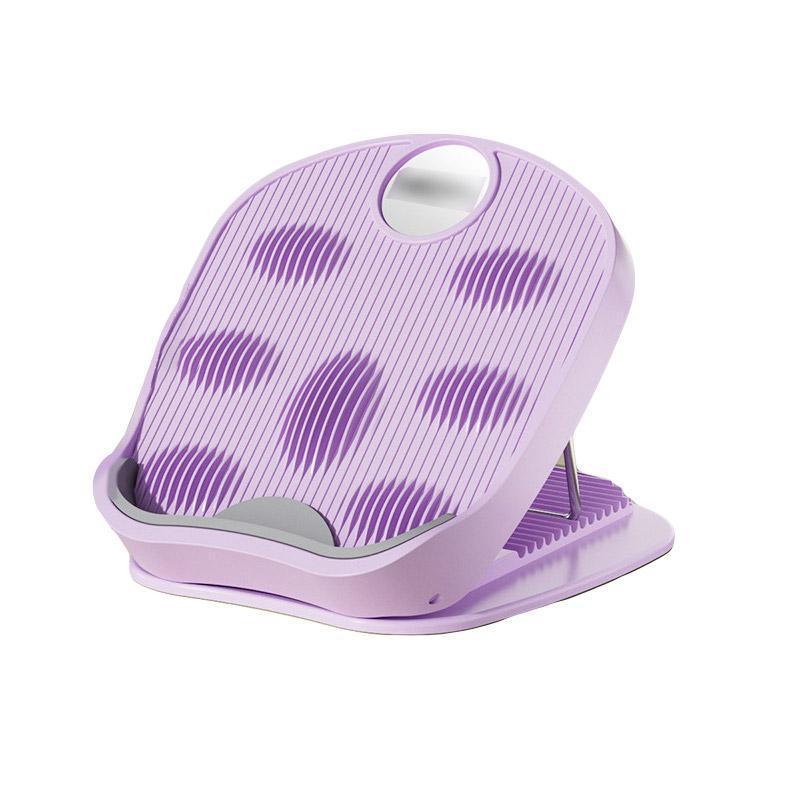 Inclined Pedal Leg Stretcher Multifunctional Stretching Plate Exercise Tool - Purple-Basic V528-STRETCH-BOARD-PURPLE-JC-525705